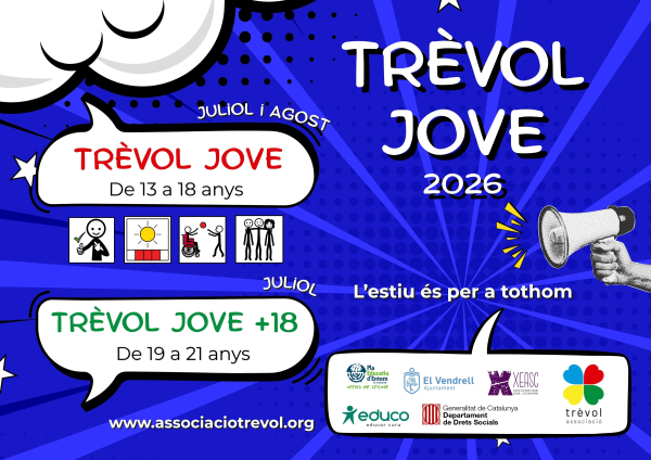Trèvol jove estiu 2026 / Associació Trèvol