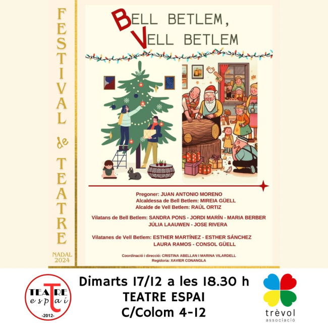 Bell Betlem, Vell Betlem. / Associació Trèvol