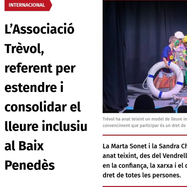 Ens han entrevistat a Xarxanet / Associació Trèvol